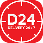 Cover Image of Download D24 - Delivery 24/7  APK