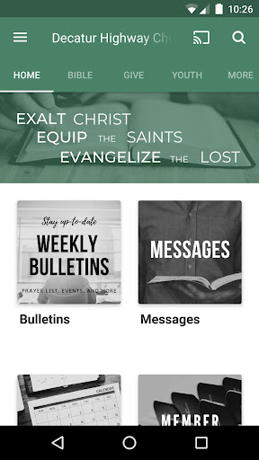 Android application Decatur Hwy Church of Christ screenshort