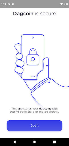 Android application DagWallet v2 screenshort