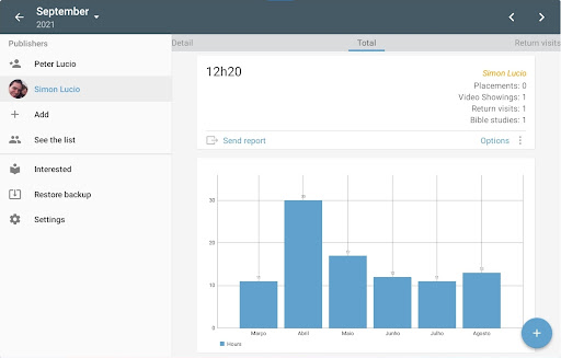 Screenshot of Service Reports+