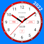 Cover Image of Скачать Color Analog Clock-7 2.51 APK