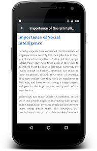 Captura de Pantalla 5 Social Intelligence android