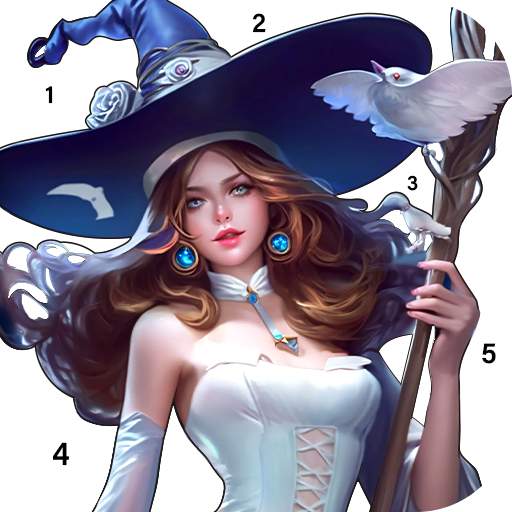Fantasy Color Coloring Games