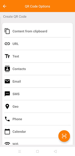 QR code scanner & Reader Screen 3