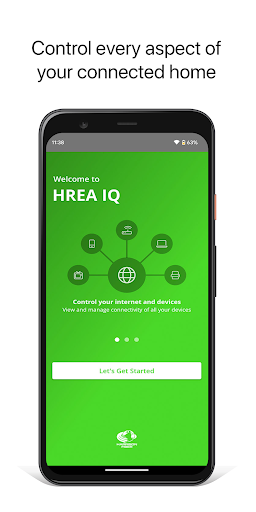 Android application HREA Fiber screenshort