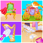 Girls royal home cleanup game