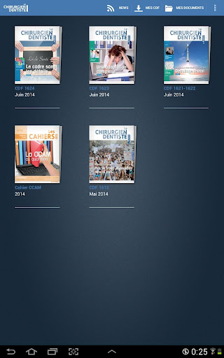 Android application Le CDF screenshort