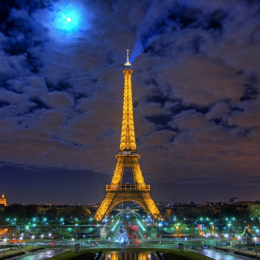 Eiffel Tower Paris logo