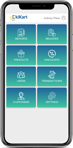 Android application Ekikart screenshort