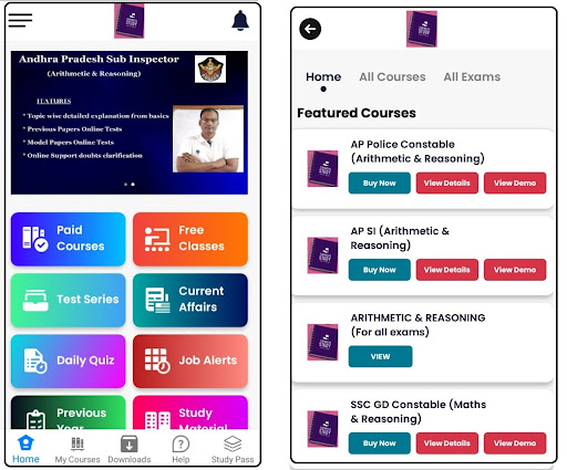 Android application DVN Maths screenshort
