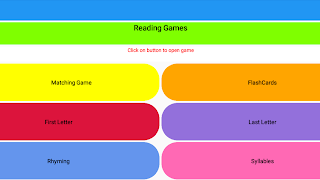 Reading Games - Screenshot 1