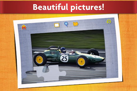 Sports Car Jigsaw Puzzles Game - Kids