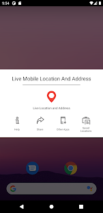 Live Mobile Location and Address