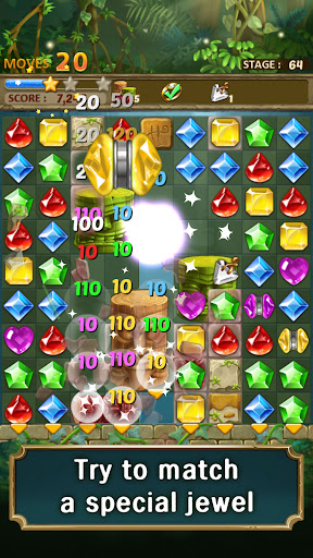 Jewels Jungle : Match 3 Puzzle 101 screenshots 2