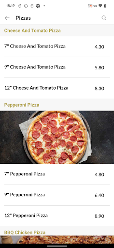 Argyle Pizza Screen 3