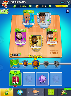 Idle Five Basketball tycoon 1.19.5 screenshots 9
