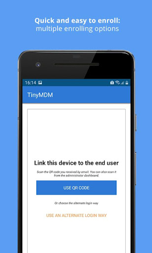 TinyMDM Screen 2