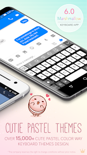Pastel Keyboard Themes Color [Paid] 2