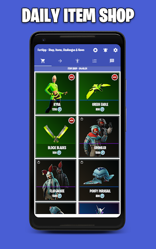Android application FortApp - Shop, Challenges + screenshort