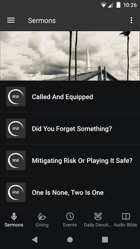 Android application Romans 12 Church screenshort