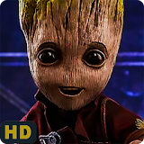 HD Wallpaper For Groot Fans. icon