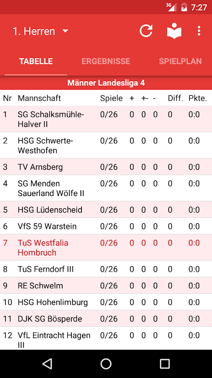 TuS Westfalia Hombruch Handbal - 1.14.2 - (Android)