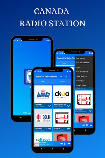 Android application Canada FM Radio Station Online screenshort