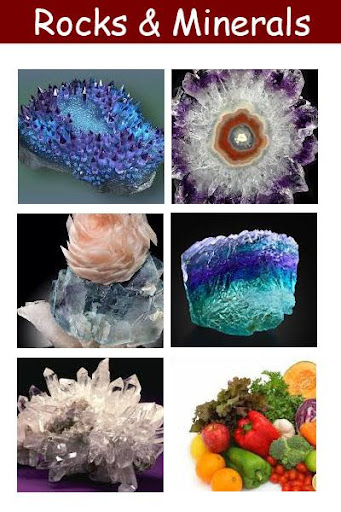 Android application Rocks & Minerals Book screenshort