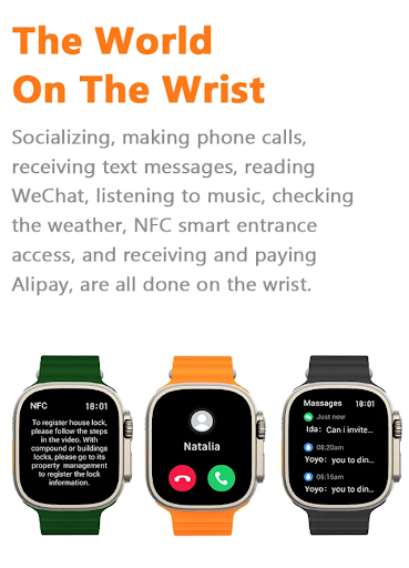 IWO Ultra 3 Max Watch Guide Screen 2