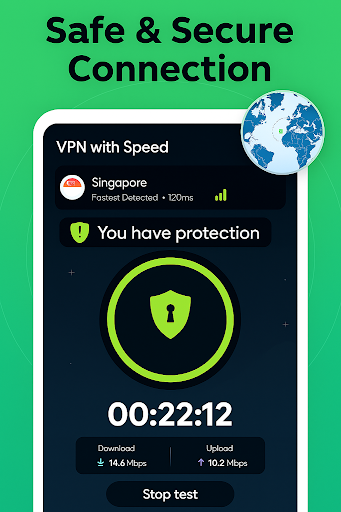 VPN Fast Private Speedy Secure Screenshot 4 - AppWisp.com