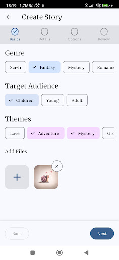 App screenshot