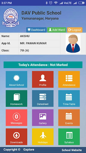 DAV Public School, Yamunanagar Screen 2