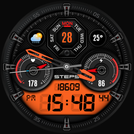 Viva Hybrid Watch Face screenshot 41