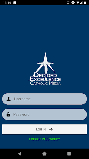 Android application DECM Back Office screenshort