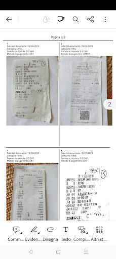 ReceiptArchive: receipts Screen 3