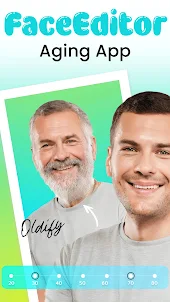 FaceEditor: Aging App, Haircut