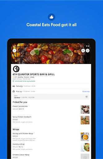 CoastalEats Screenshot