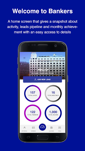 Android application Bankers OnTrack screenshort