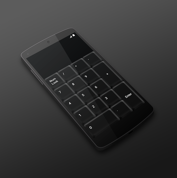 Captura de Pantalla 10 Numeric Keyboard Free android