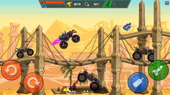 Mad Truck Challenge - Shooting Fun Race 1.5 screenshots 1