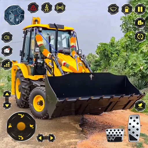 Real JCB Game - Snow Game 3D