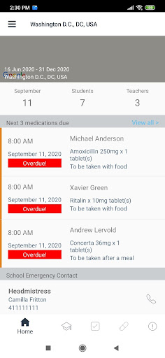 Android application Xcursion screenshort