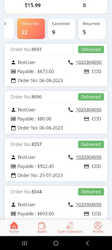 Reebox DeliveryBoy Screen 2