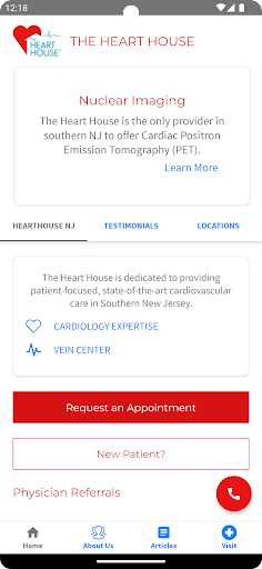 Android application Heart House screenshort
