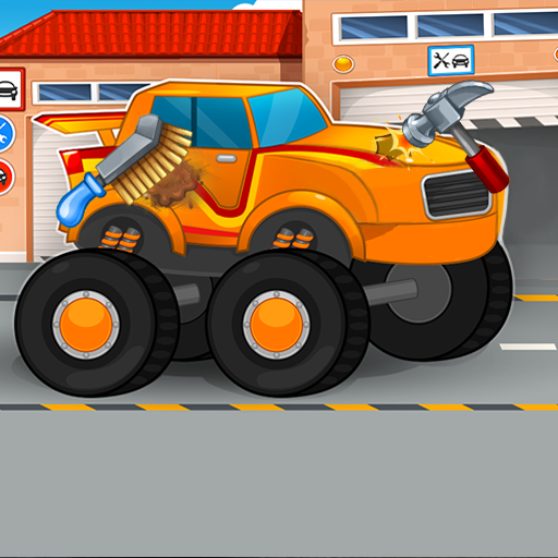 Repair Monster Truck Car Game