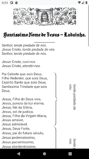 Litanias Católicas Screen 2