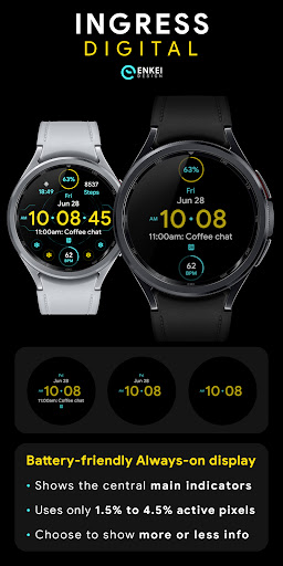 Ingress Digital - watch face Screen 3