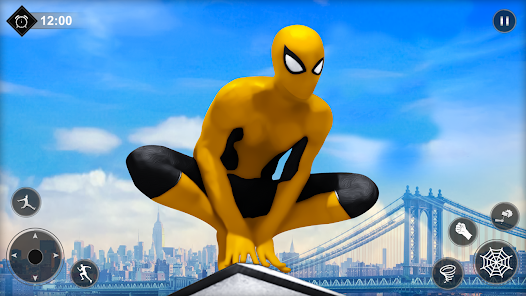 Screenshot 7 Spider Hero Rope Hero Game android