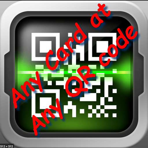 Any Card at Any QR code logo