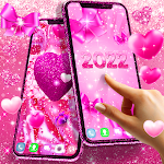 Cover Image of 下载 Lovely pink live wallpaper  APK